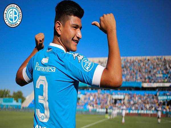 Cristian Romero trong màu áo Belgrano