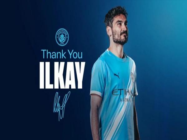 Tin chuyển nhượng: Ilkay Gundogan chia tay Man City