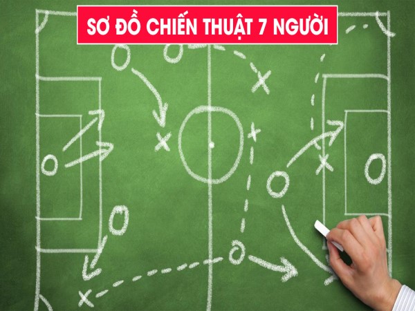 Sơ đồ chiến thuật sân 7 người hiệu quả nhất hiện nay