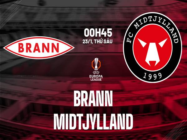 Dự đoán Brann vs Midtjylland, 00h45 ngày 23/1/2026