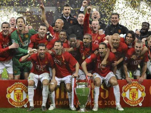 Danh sách đội hình MU năm 2008 lên ngôi vô địch C1