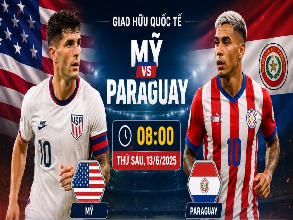 Số liệu về đội hình dự kiến Mỹ gặp Paraguay hôm nay